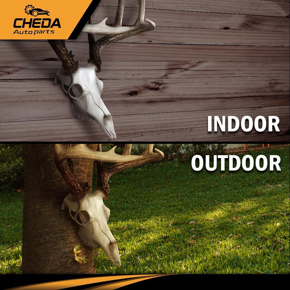 1/2/3/4/5/6Pcs Mount Wall Hanger Skull Hook Deer Antelope Antler Style- 20lb New