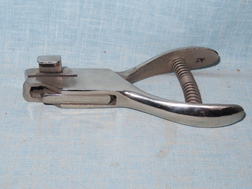 Vintage MIETH Rectangular Hole Punch