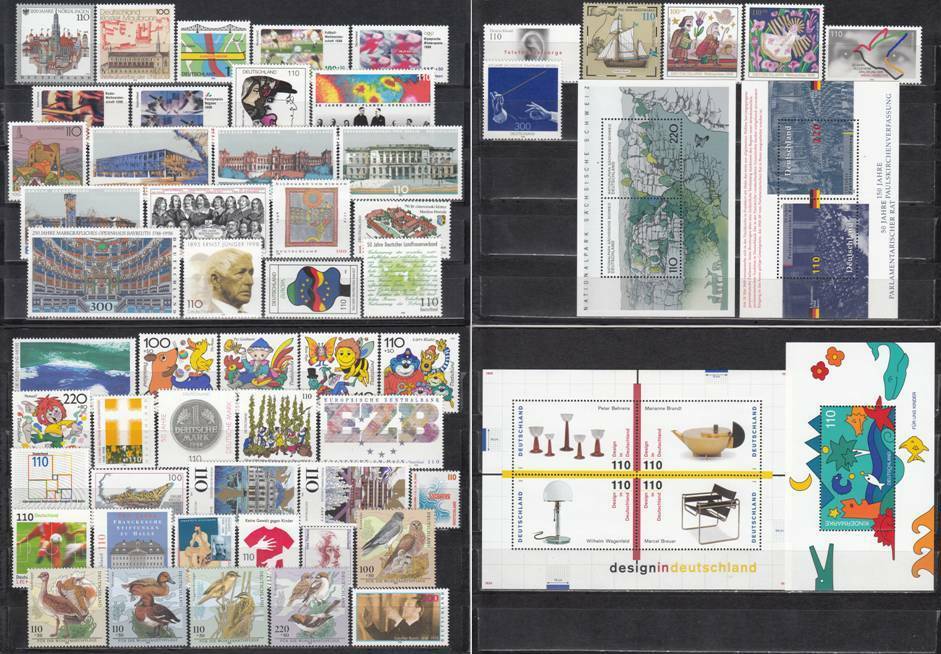 Germany 1998 - complete year set - MNH (b14)