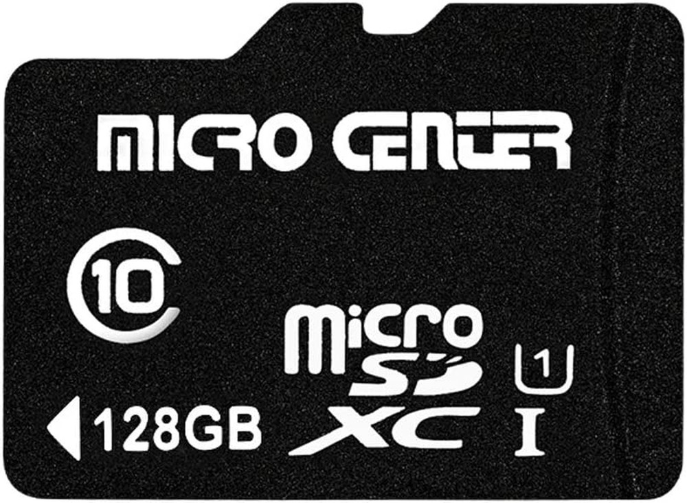 Micro Center 128GB Class 10 Microsdxc Flash Memory Card with Adapter for Mobile