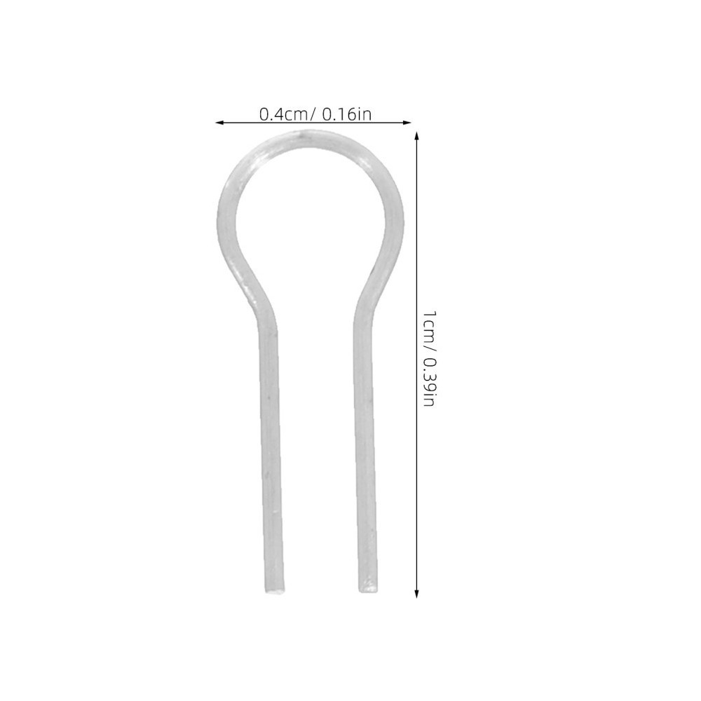 200 Pcs Pottery Hanging Needle Ceramic Fusing Hooks