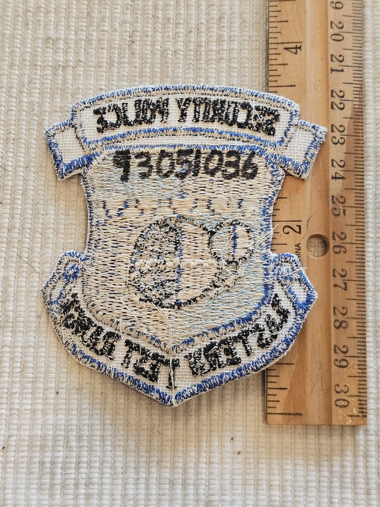 1960s 70s USAF Air Force Air Eastern Security Policy Squadron Patch L@@K!!!