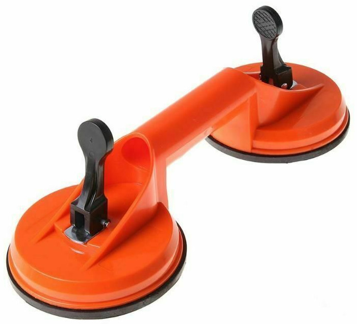 Double Large Suction Cup 4-1/2"  Dent  Puller Dent Remover Rubber Pad Lifter H-D