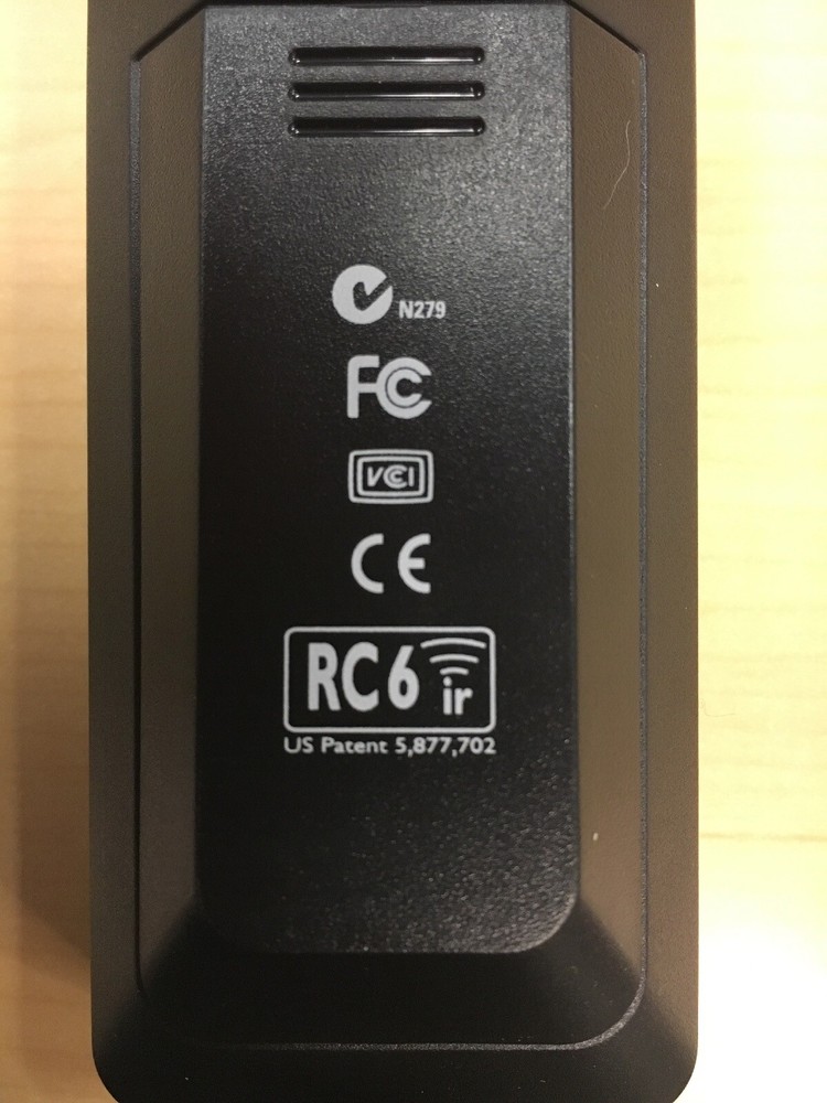 hp media center remote