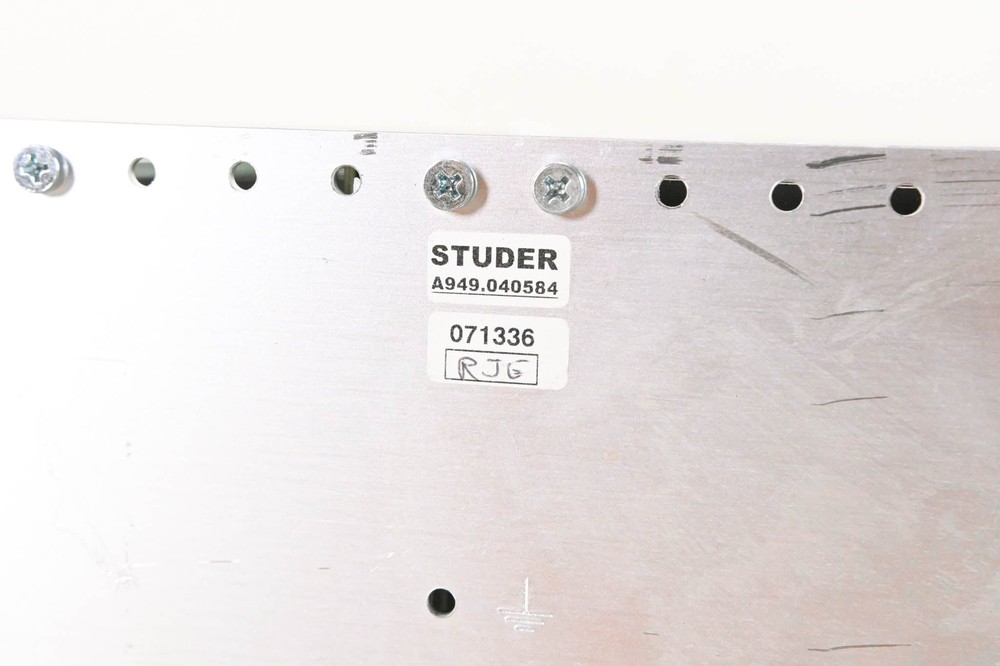 Studer D21m Modular I/O System with Madi HD Link Card CG01BZU