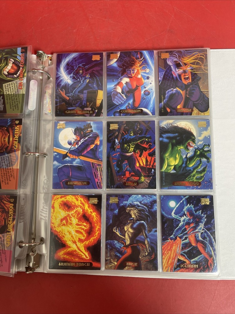 1994 Marvel Masterpiece SP ED Lot 232 Card