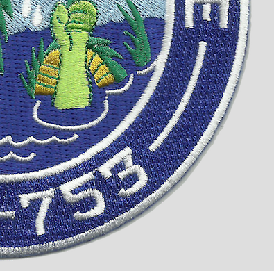 DD-753 John R Pierce Patch