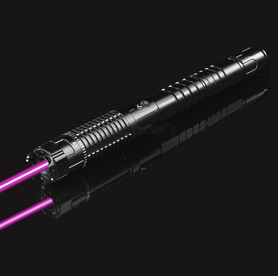 405nm Adjustable Focus Green Laser Pointer Light Visible Beam Laser Flashight US