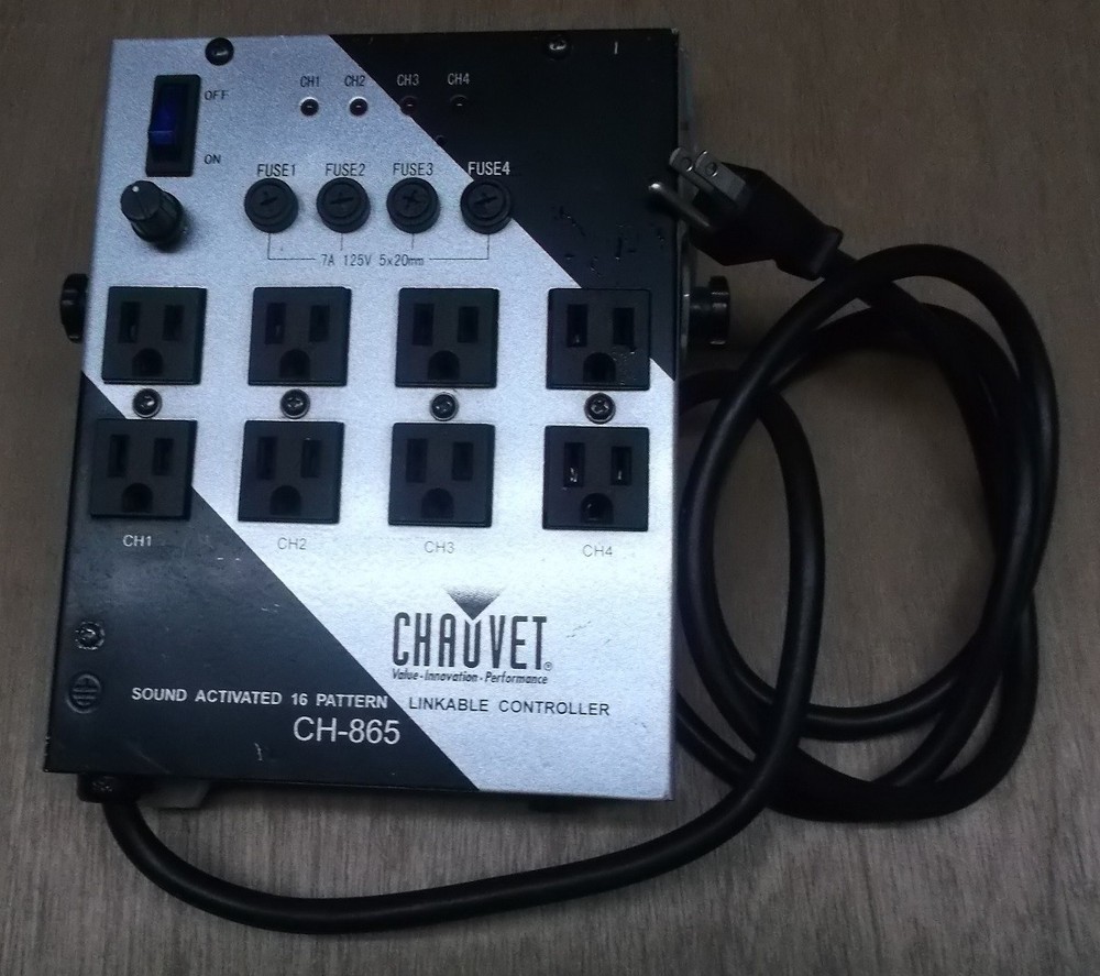 CHAUVET DJ CH-865 Lighting Controller (NIB) (NOS) !