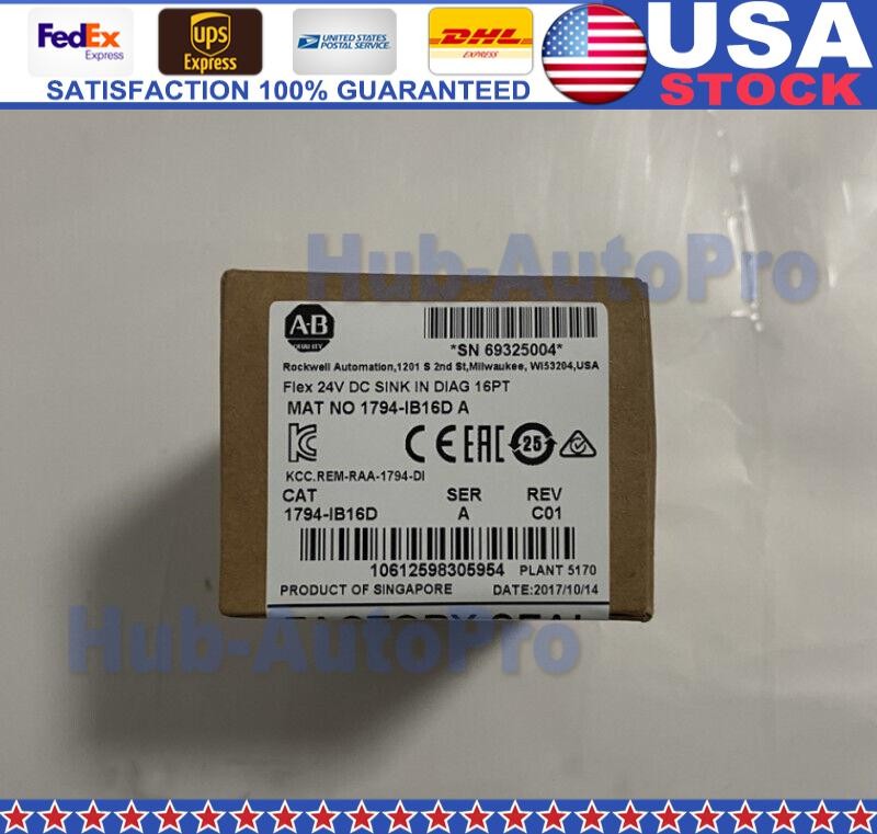 NEW Allen-Bradley 1794-IB16D Flex I/O Input Module