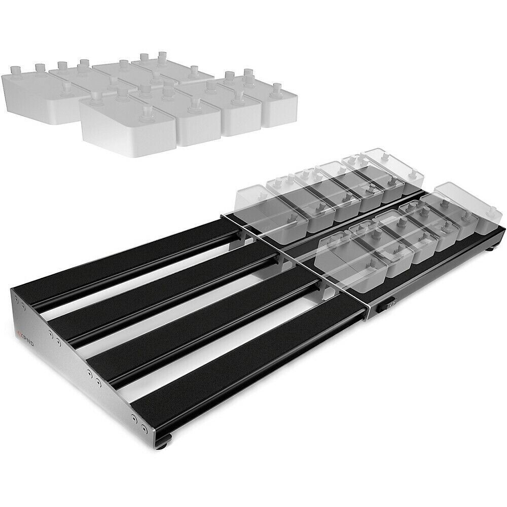 D'Addario XPND 2 Pedalboard Telescopically Expanding 4 Rail System Large