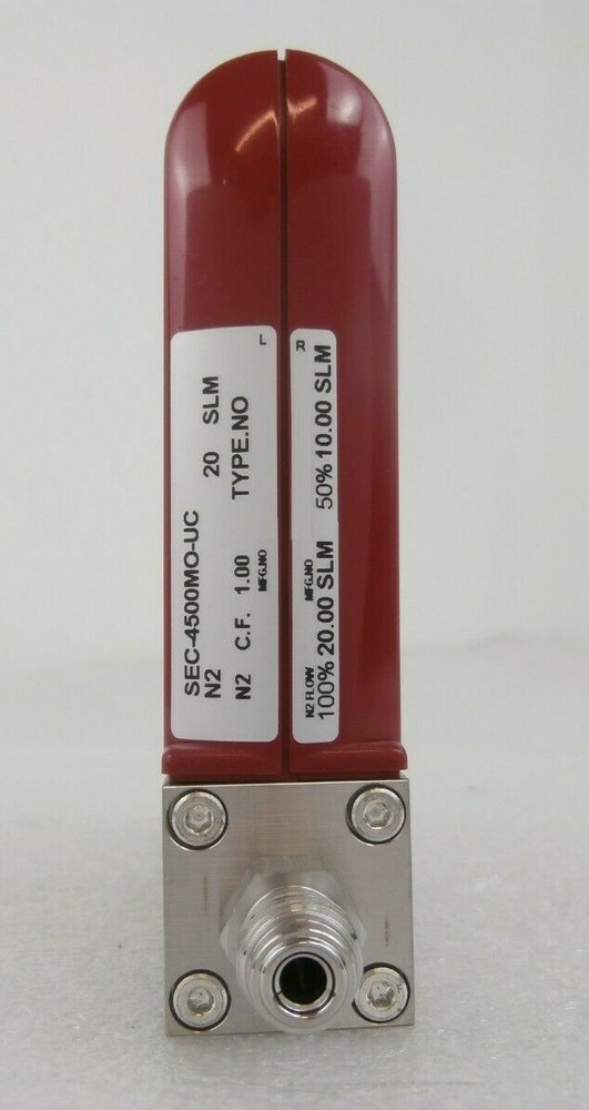 STEC SEC-4500MO-UC Mass Flow Controller MFC SEC-4500 20 SLM N2 Working Surplus