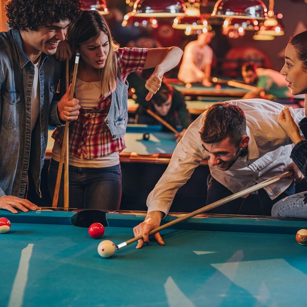 Universal Fit 10pc Pool Cue Tips Set with Durable Leather & Plastic Ferrules