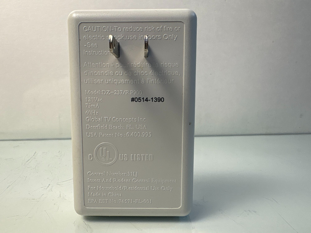 Riddex Plus Electronic Pest Repeller – Plug‑In Ultrasonic Device – Tested & Work