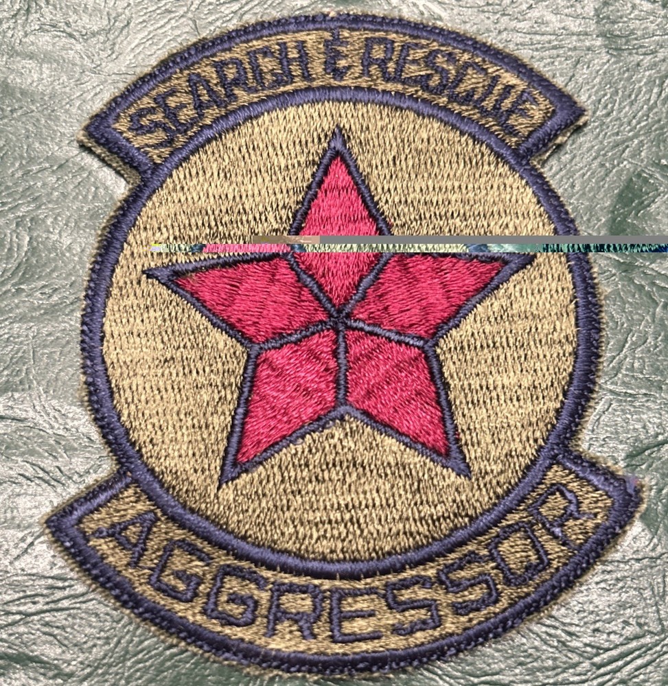 Search & Rescue Aggressor US Navy Patch