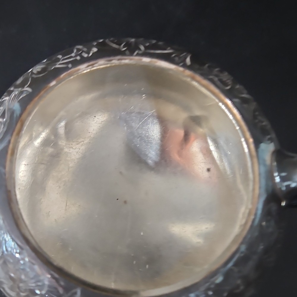 Vintage meriden silver plate co tea set