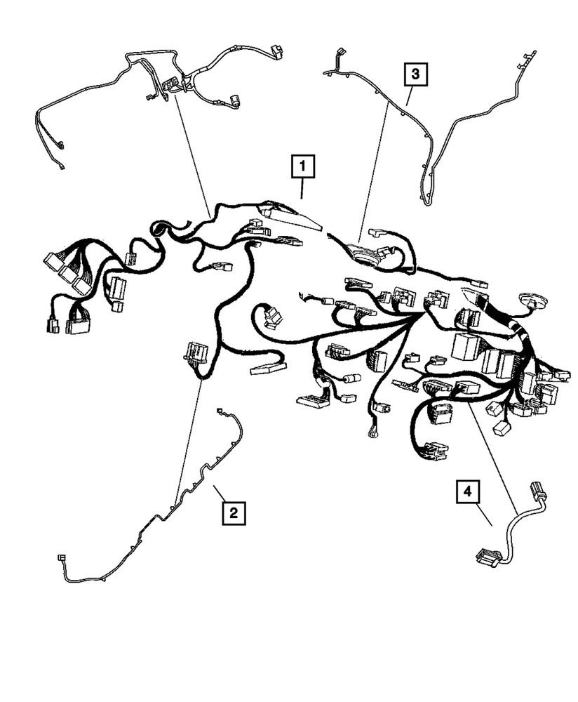 Genuine Mopar Ipod Interface Wiring 4607876AA