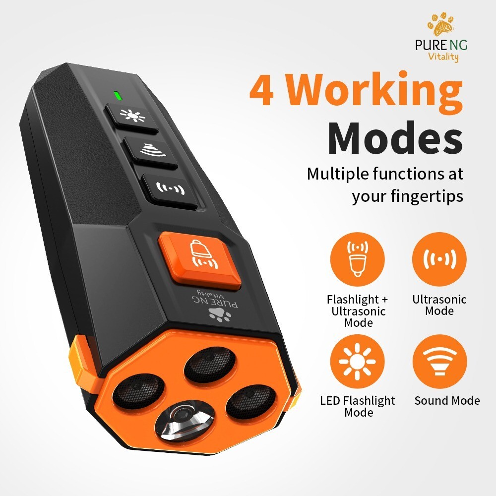 pureng Dog Deterrent Device No Yelling,Point, Press The Button & Control