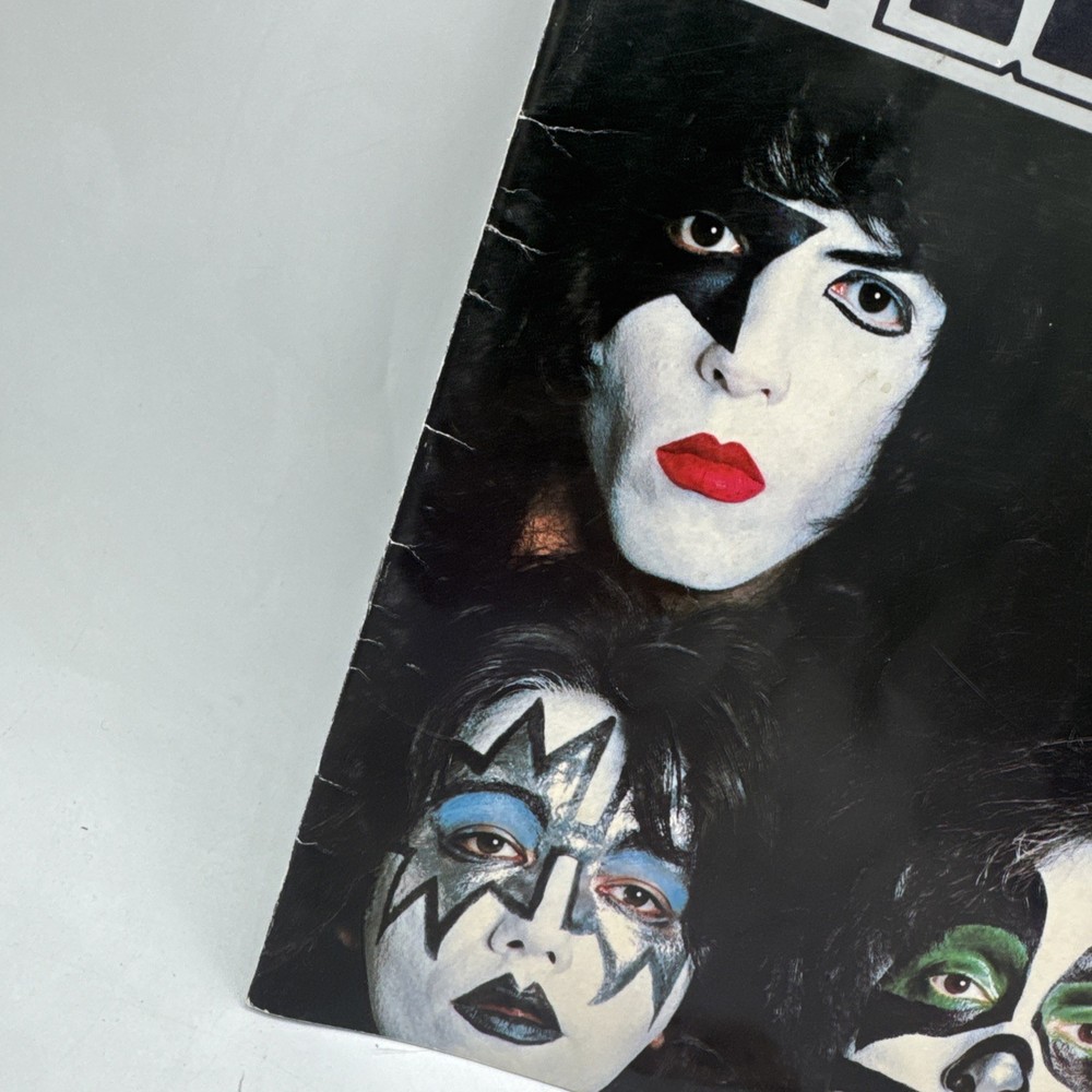 Vintage KISS 1979 Dynasty Tour Program Book Aucoin Management Includes Ticket