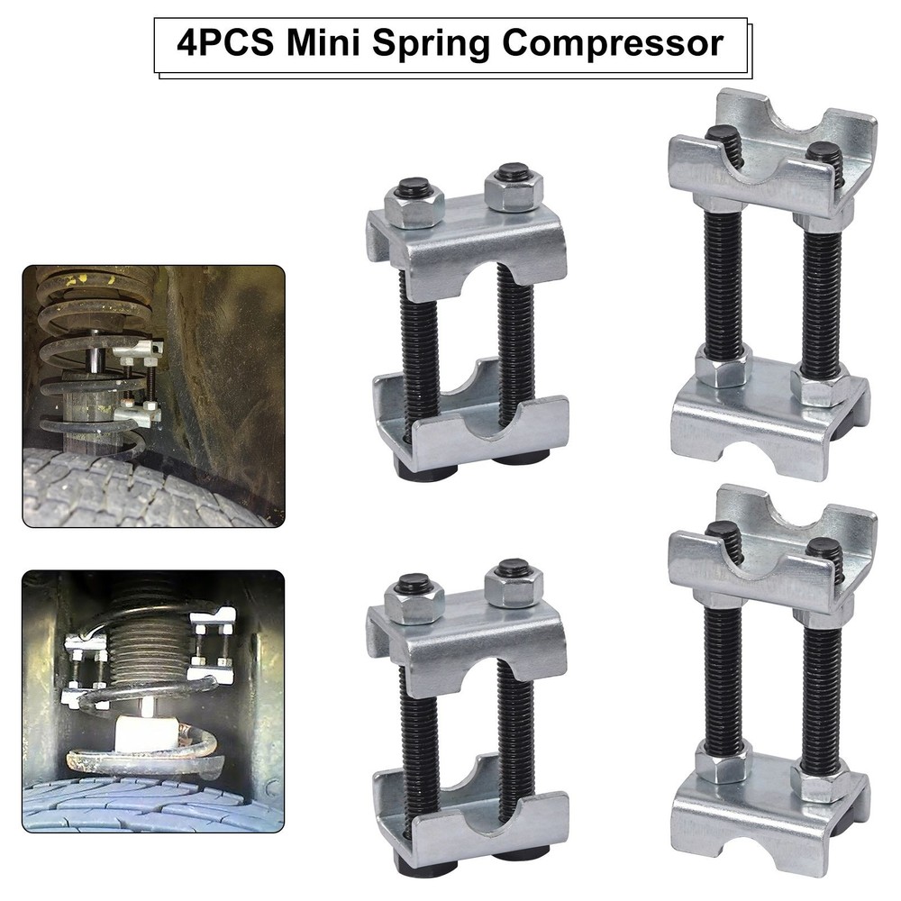 4 Set 2-Way Adjustable Lift Or Lower Spring Spacer Coil Spring Compressor Tool