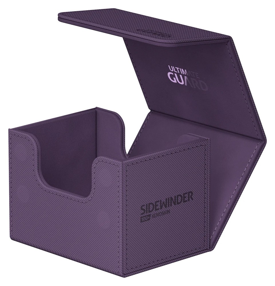Ultimate Guard Sidewinder 100 Purple Xenoskin Deck Box