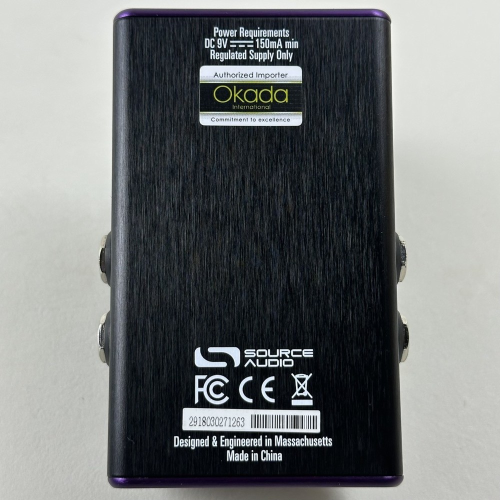 Source Audio SPECTRUM Filter Pedal Octave Tone Distortion Used