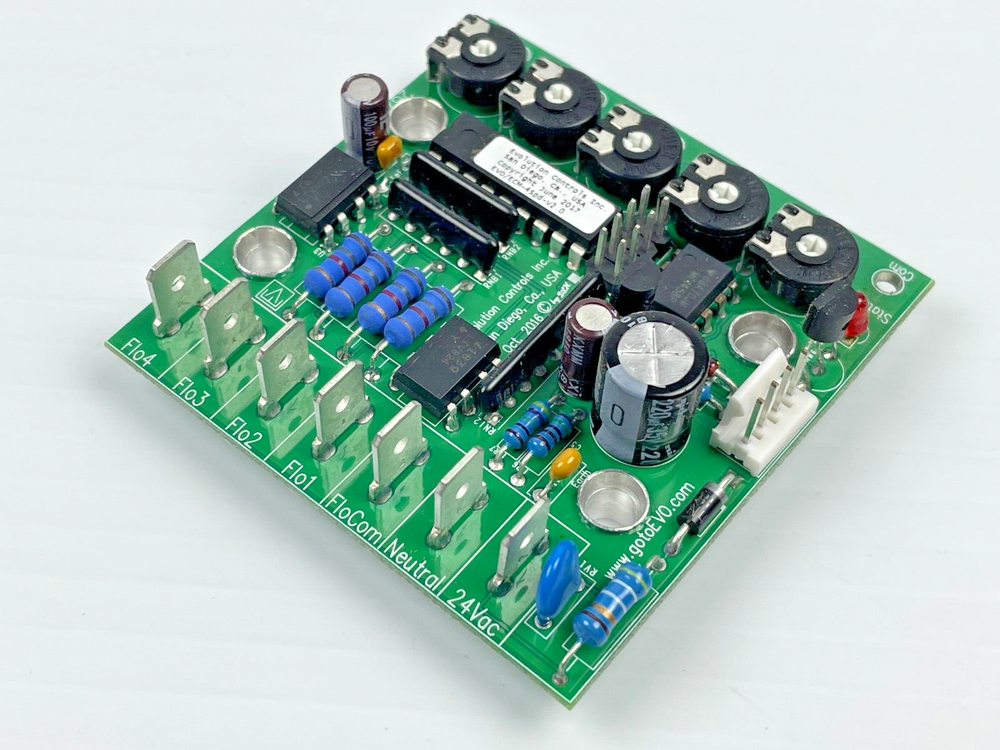 Evolution Controls EVO/ECM-4Spd-S2.0 Motor Control Board, 4-Speed, V2.0