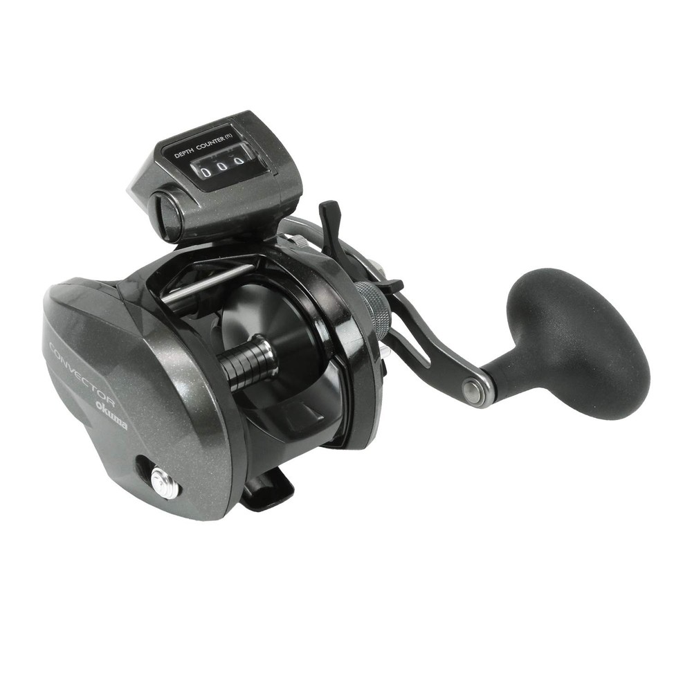 Convector Low Profile Line Counter Graphite Frame Trolling Reel