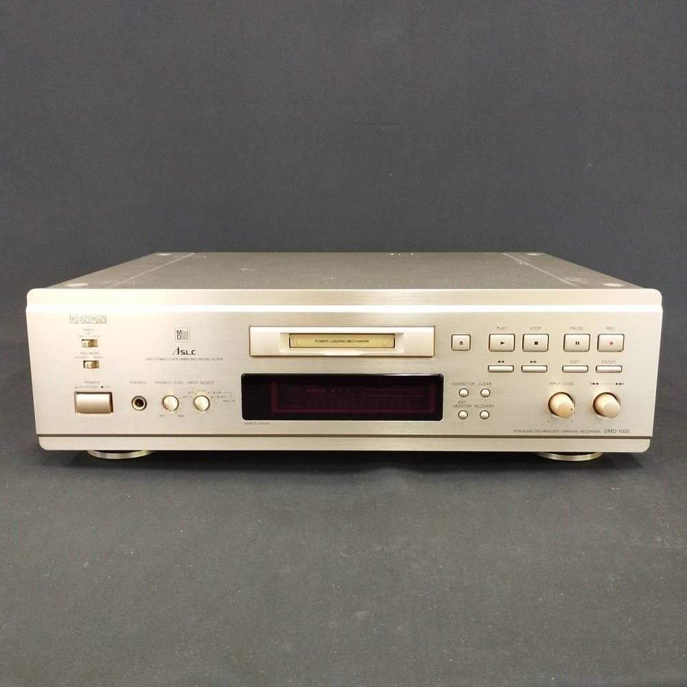 Denon DMD-1000 MiniDisc MD Recorder Deck Player