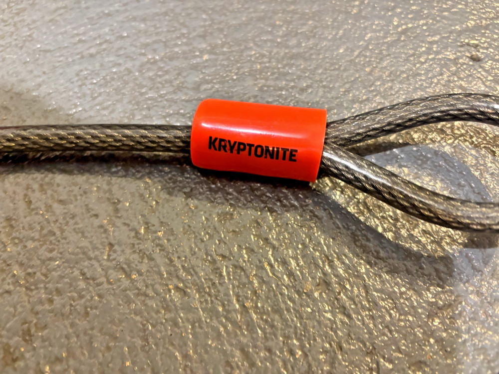 Kryptonite KryptoFlex Cable 1004: 4' x 10mm