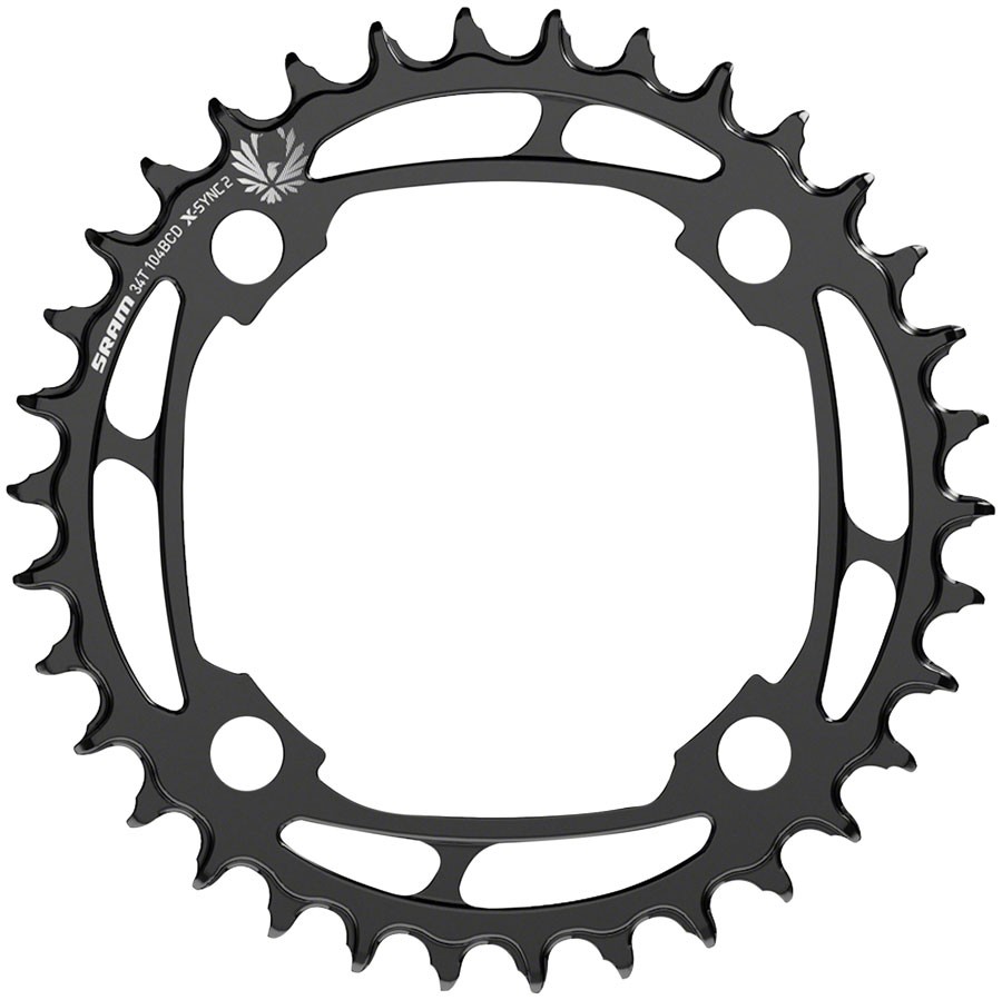 SRAM X-Sync 2 34T 104 BCD Steel Eagle Chainring Pair Durable, High-Performance