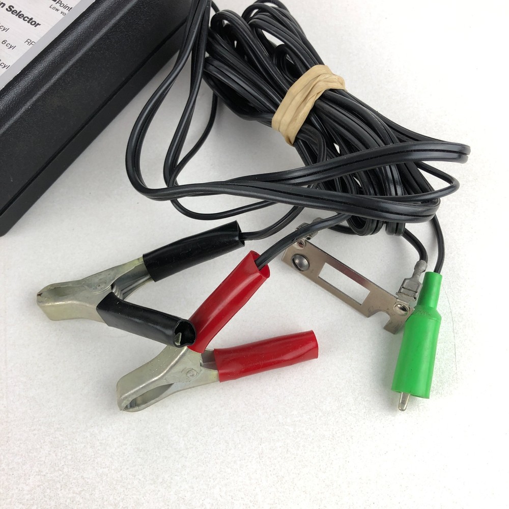 Vintage Sears Engine Analyzer USA Model 28-2163 Solid State Box & Manual NICE!