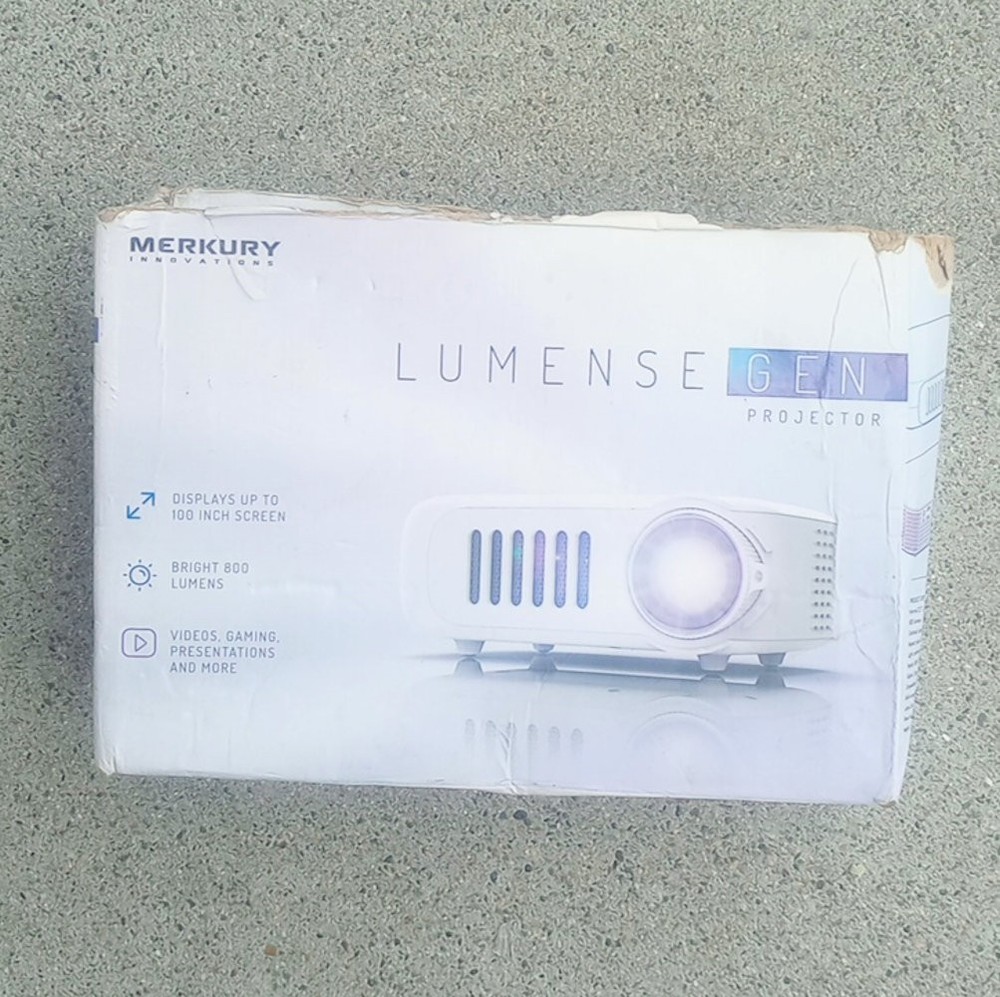 MERKURY INNOVATIONS LUMENSE GEN MINI PROJECTOR