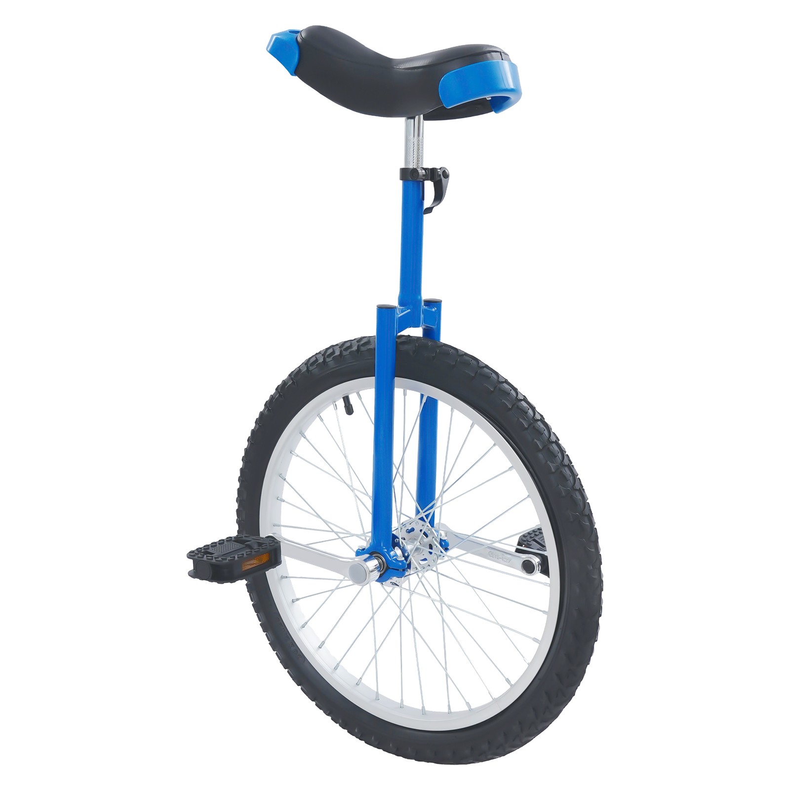 USED 20 Inch Wheel Outdoor Unicycle with Steel Frame,Leakproof Tire,Adjustable H