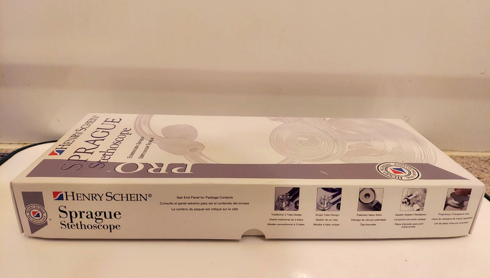 Henry Schein Sprague Stethoscope New