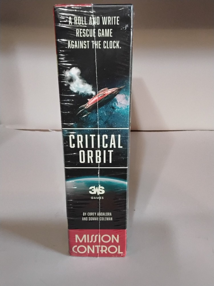 Mission Control Critical Orbit RPG New Sealed