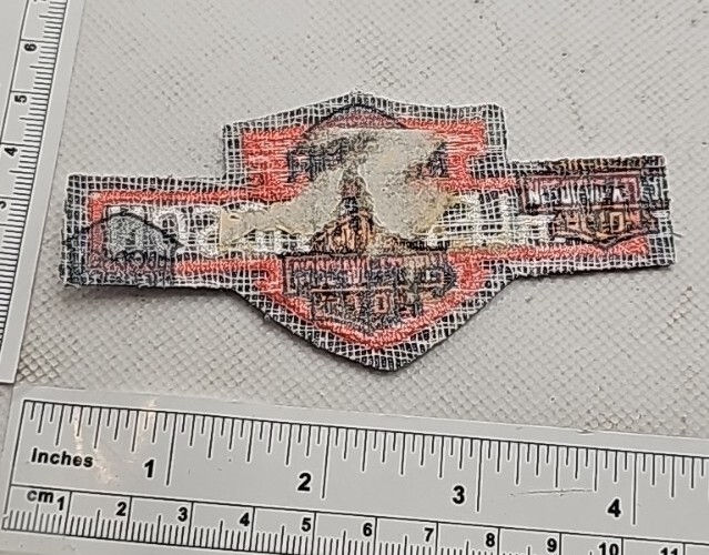 harley davidson 4" X 2" Patch Logo motorcycle biker vest patch