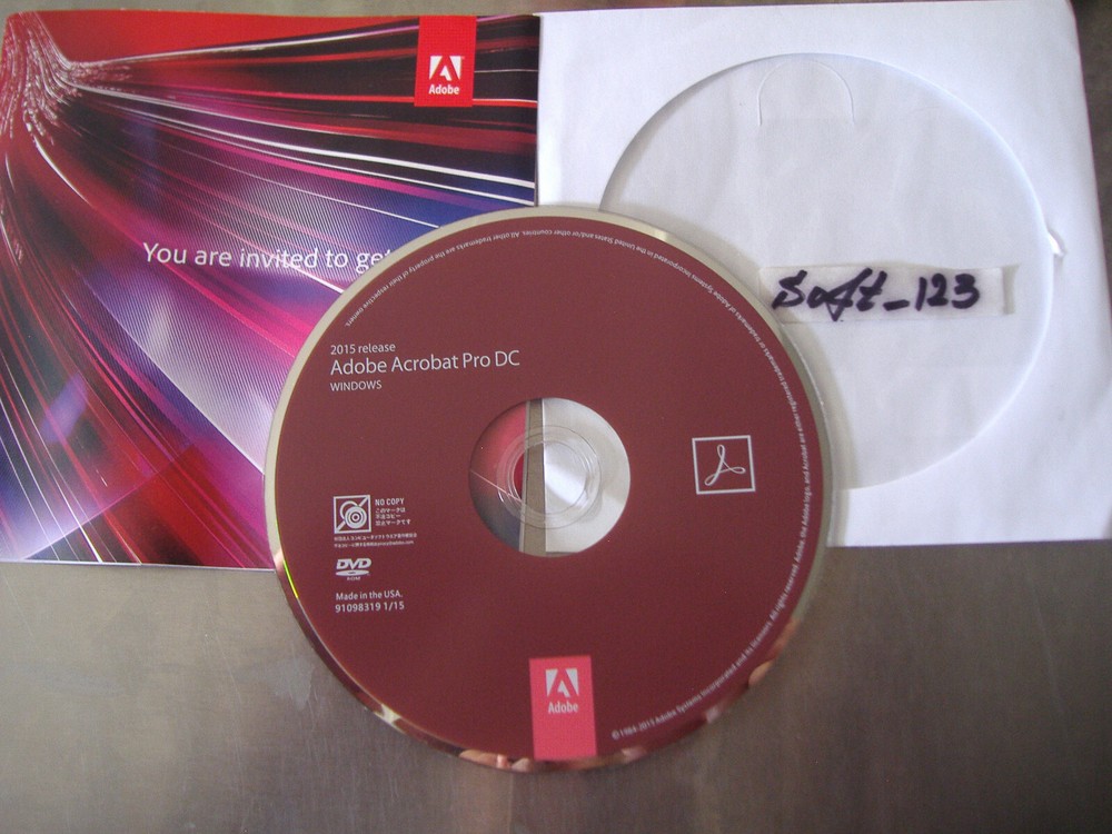 Adobe Acrobat Pro DC 2015 Release Full Windows for 2 PC =PERMANENT VERSION=