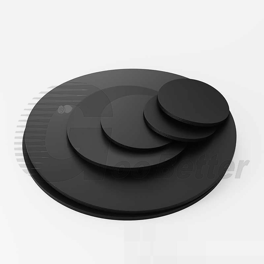 Solid Neoprene Round Rubber Pads Disc Sheet Diameter 5mm-350mm Thickness 1mm-8mm