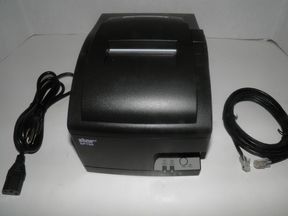 STAR SP700 SP742 Dot Matrix POS Receipt Printer Ethernet Square Compatible NEW