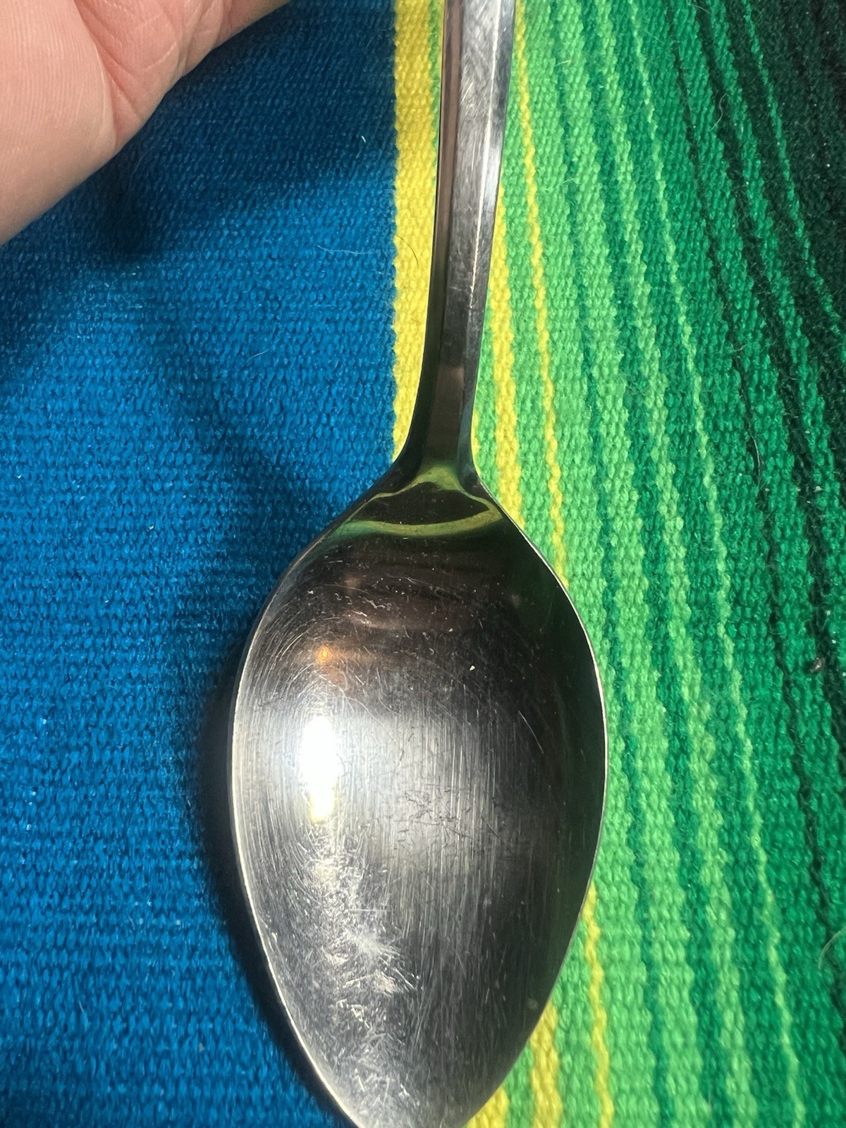 ANTIQUE VINTAGE COLLECTIBLE SPOON SILVER PLATE - JAPAN