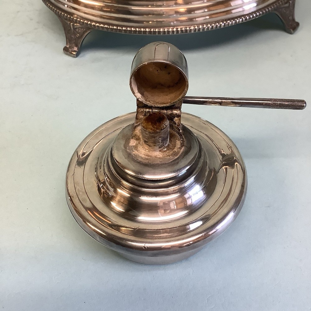 Silverplate Tilting Teapot Middletown Plate Co. 12”H