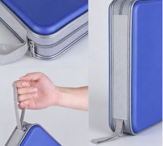 Blue 96-Disc CD/DVD Storage Case