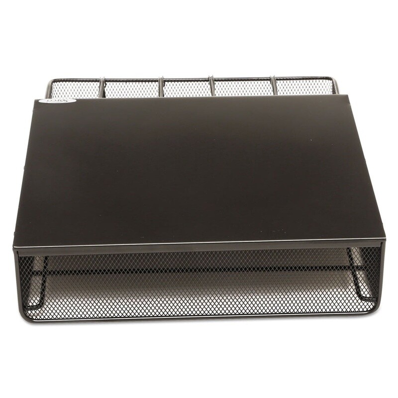 Mesh Drawer Organizer Stackable Storage Bins Office Supplies Accessories Holder