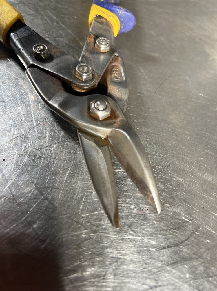 Irwin Straight Tin Snips CrM