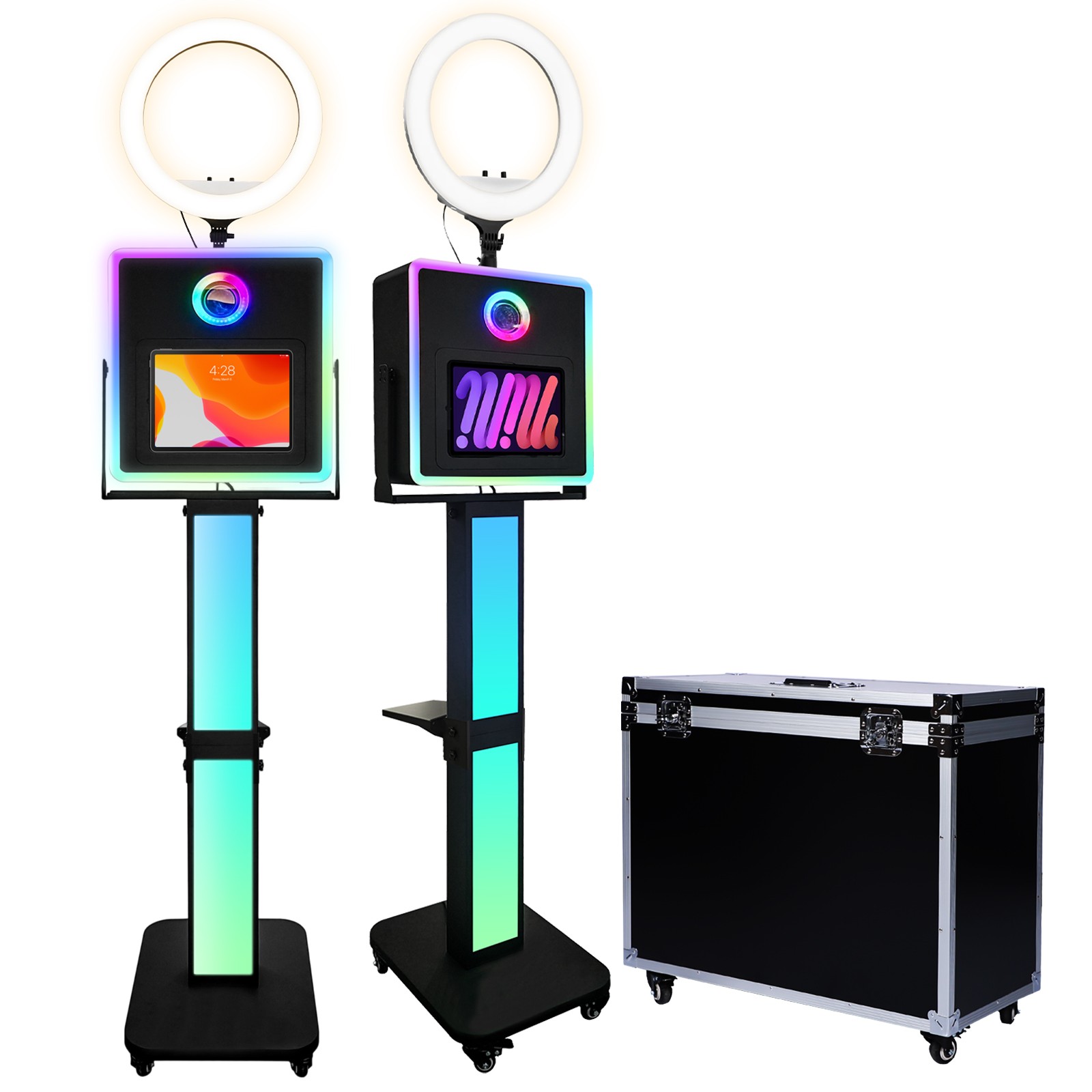 2 in 1 Photo Booth for iPad & Camera App Control for Easter Spring Party Events