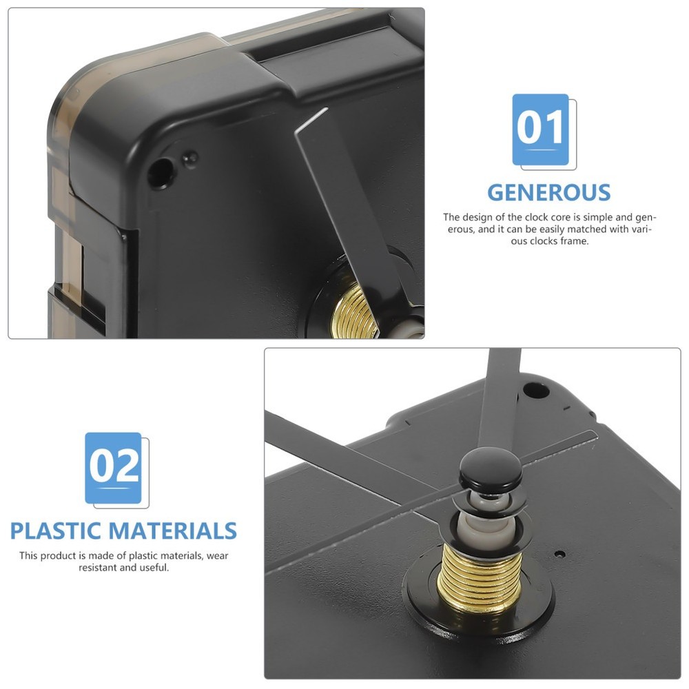 Clock Movement Replacement Plastic Clock Mechanism Parts for Wall Clock
