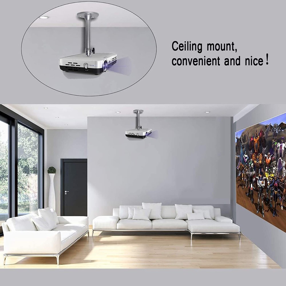 2be Mini Projector Mount Projector Ceiling Mount 360 Adjustable Projector Wall M