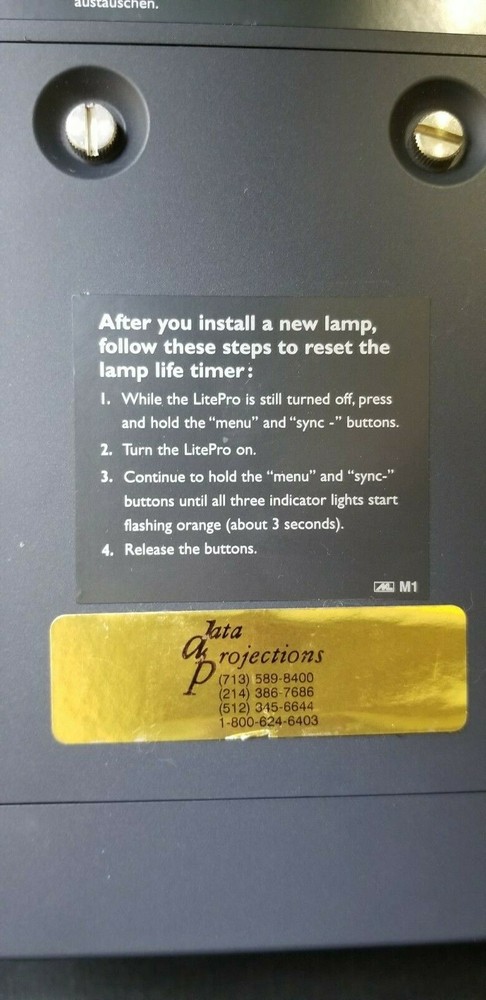 InFocus LCD Projector Lite Pro 580 with Case