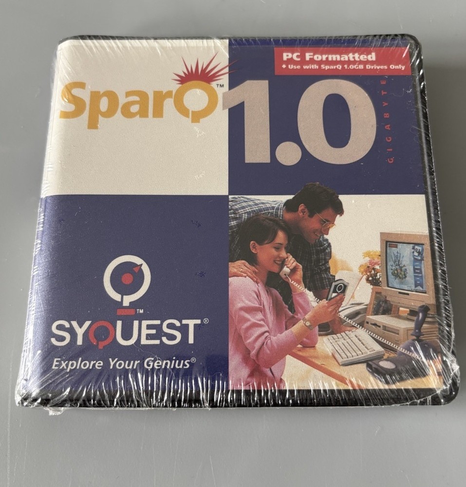 SparQ 1.0 Syquest Explore Your Genius 1997 PC Computer Software Program - New